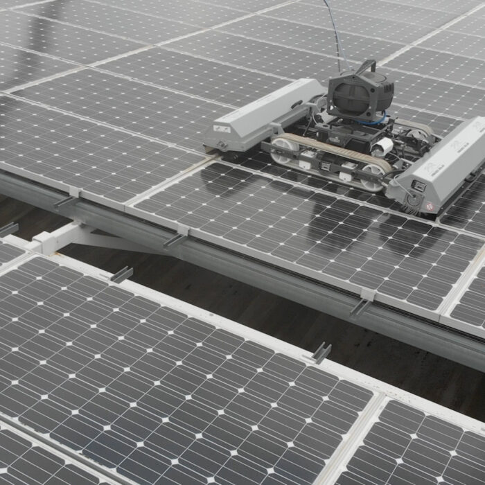robot de limpieza de placas solares SIMASEC