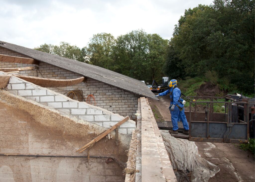 retirada de amianto